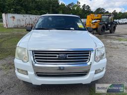 2010 FORD EXPLORER XLT (MPV), VIN # 1FMEU7DE7AUA22432