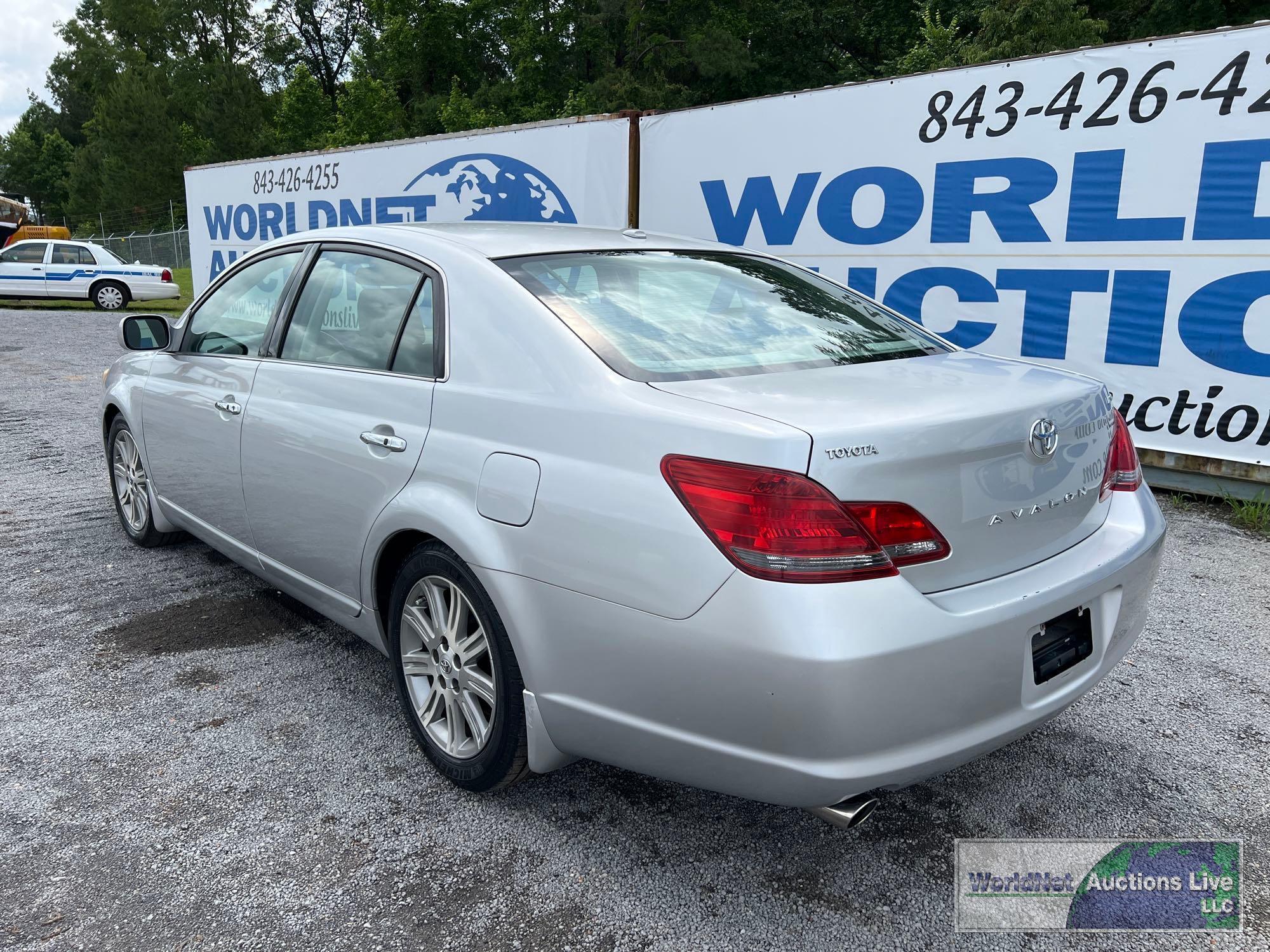 2009 TOYOTA AVALON LIMITED PASS. CAR, VIN # 4T1BK36B49U326642