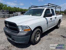 2012 RAM 1500 PICKUP TRUCK, VIN # 1C6RD6FP4CS302541