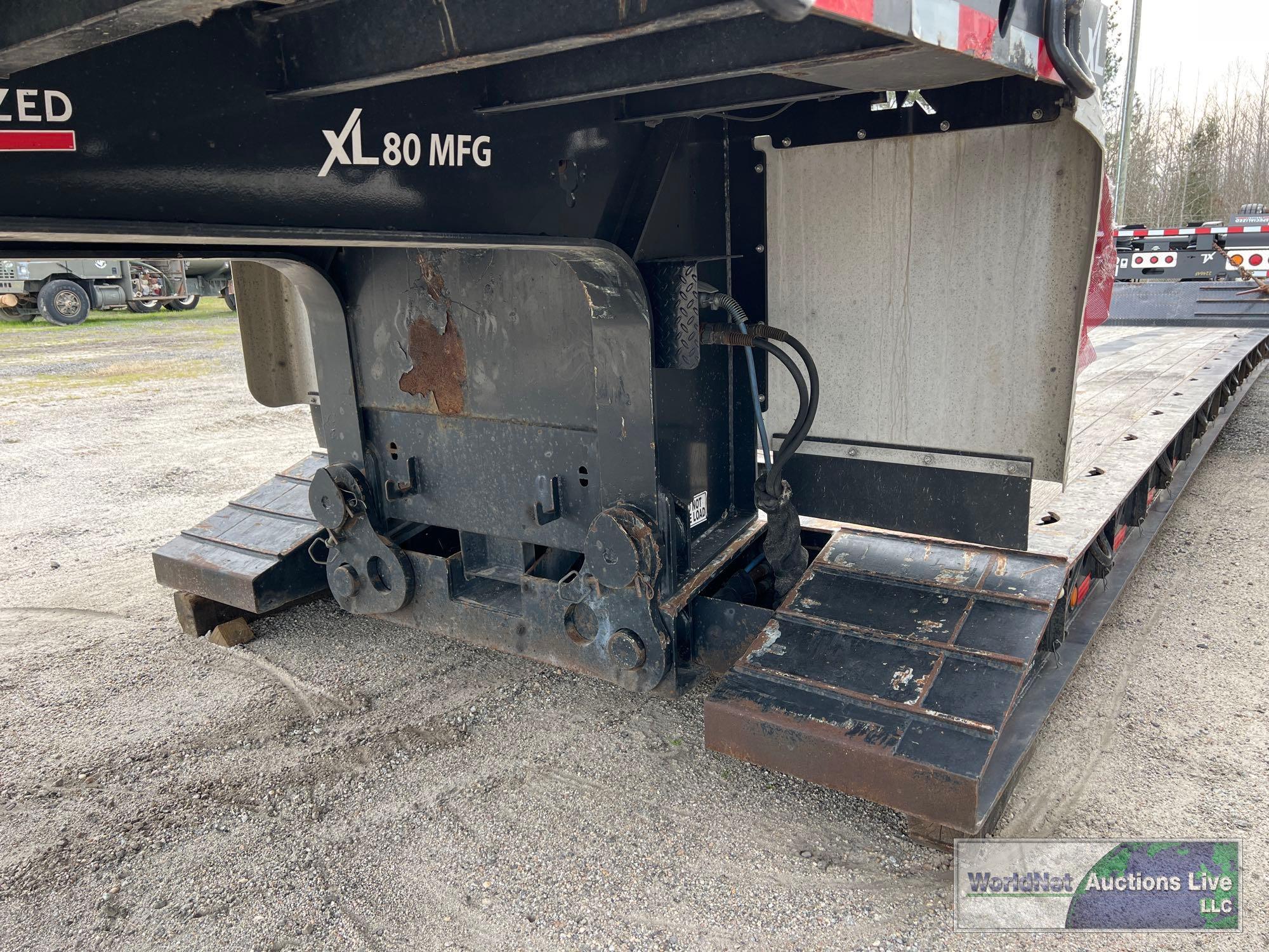 2020 XL SPECIALIZED XL-80-MFG HEAVY HAUL MECHANICAL LOW BOY TRAILER, VIN # 4U3J04824LL018205