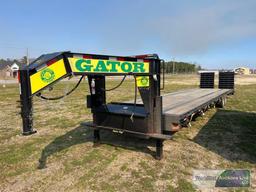 2022 GATORMADE 35+5 GOOSENECK TRAILER, VIN # 4Z1GF4022NS005747