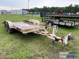 BUTLER 16'x80'' TILT TOP EQUIPMENT TRAILER VIN-1BUD1620281005301