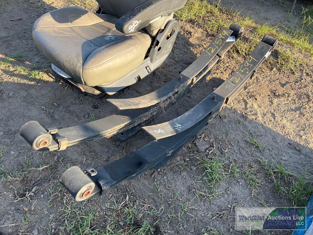 PAIR OF LEAF SPRINGS & SHOCKS