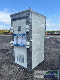 NEW/UNUSED BASTONE SINGLE STALL MOBILE TOILET