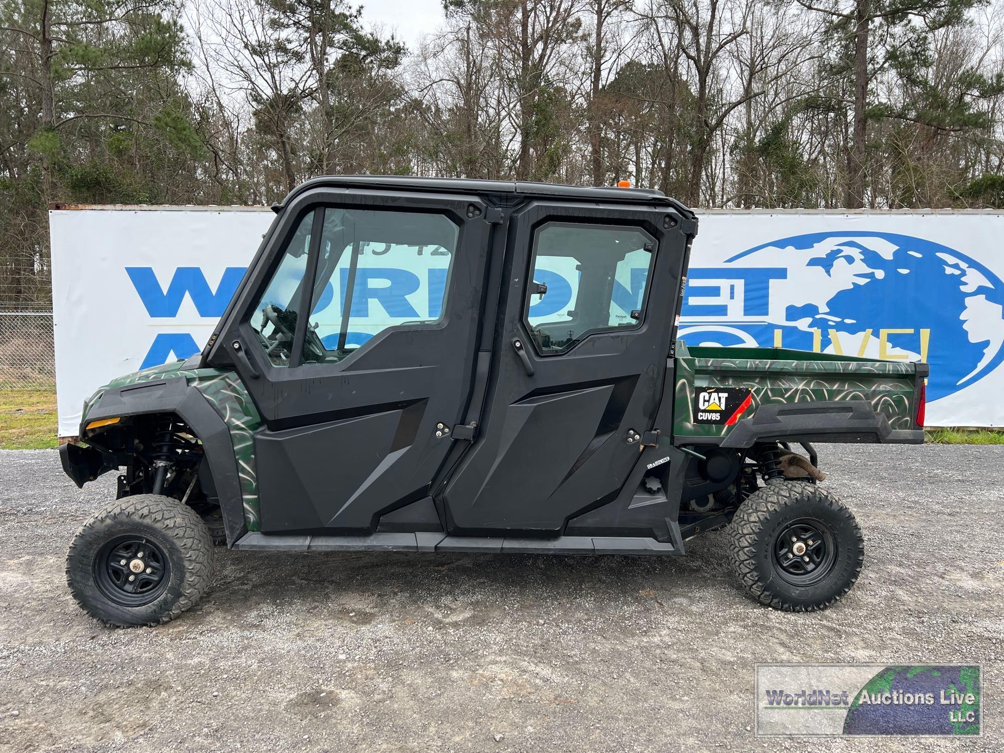 2019 CATERPILLAR CUV85 UTILITY VEHICLE VIN-4UF39MPVXT300862