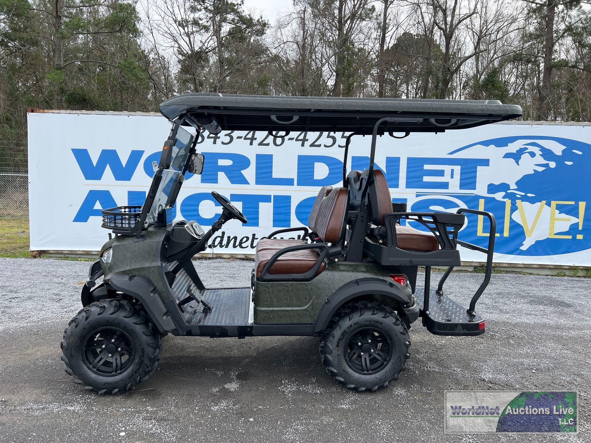 2023 GUD 72V LITHIUM GOLF CART SN-1G9RA3305PM631076 ***NO TITLE,INVOICE ONLY***