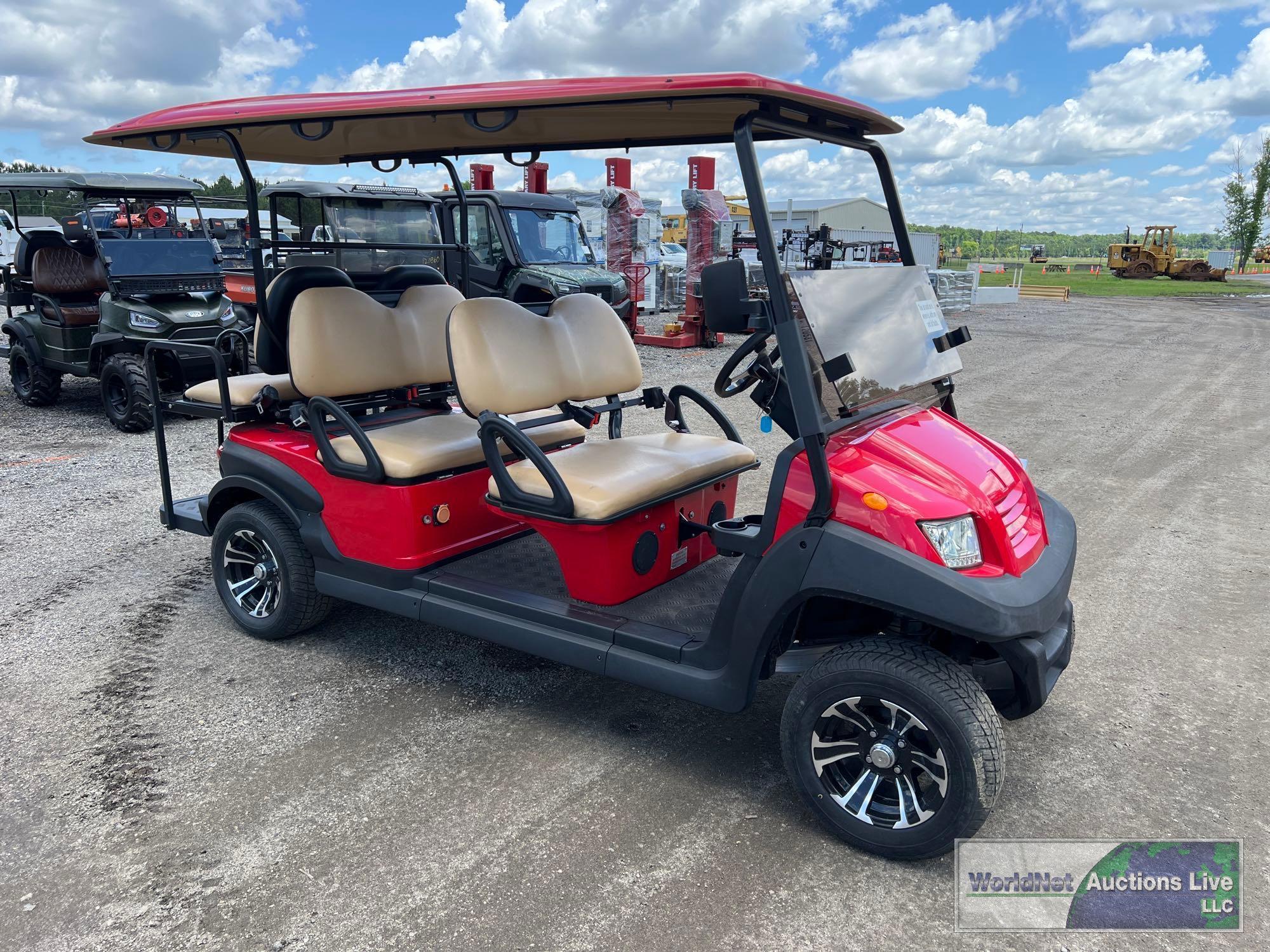 2020 SUZHOU EAGLE ELECTRIC GOLF CART VIN-L4F25A4A5L0080014 **NO TITLE, INVOICE ONLY**