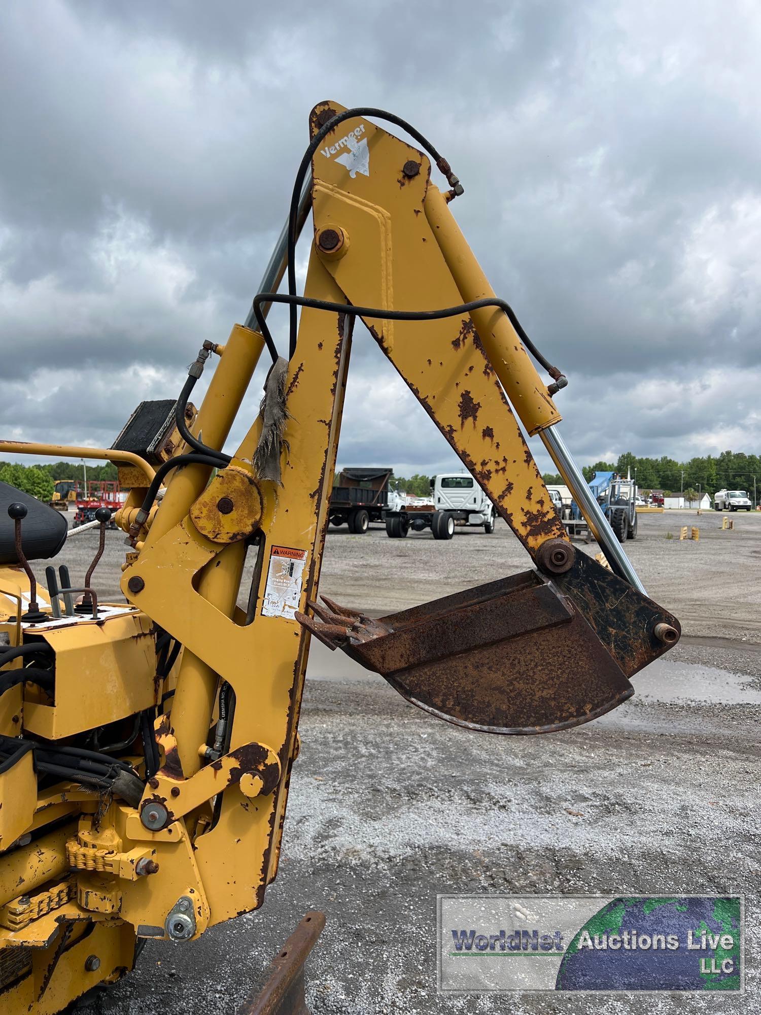 2000 VEMEER V3550A RIDE ON TRENCHER SN-1VRS072P2Y1001426