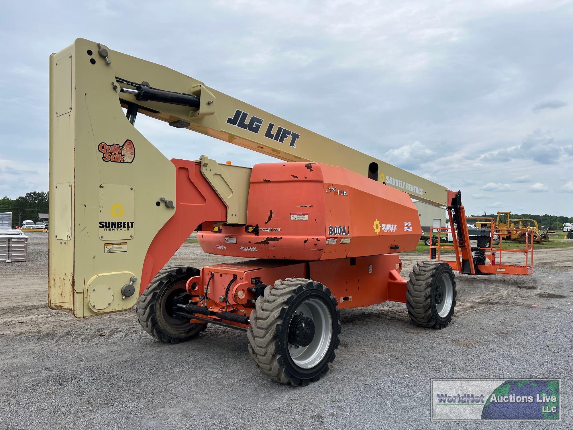 2015 JLG 800AJ TELESCOPIC BOOM LIFT SN-030019570