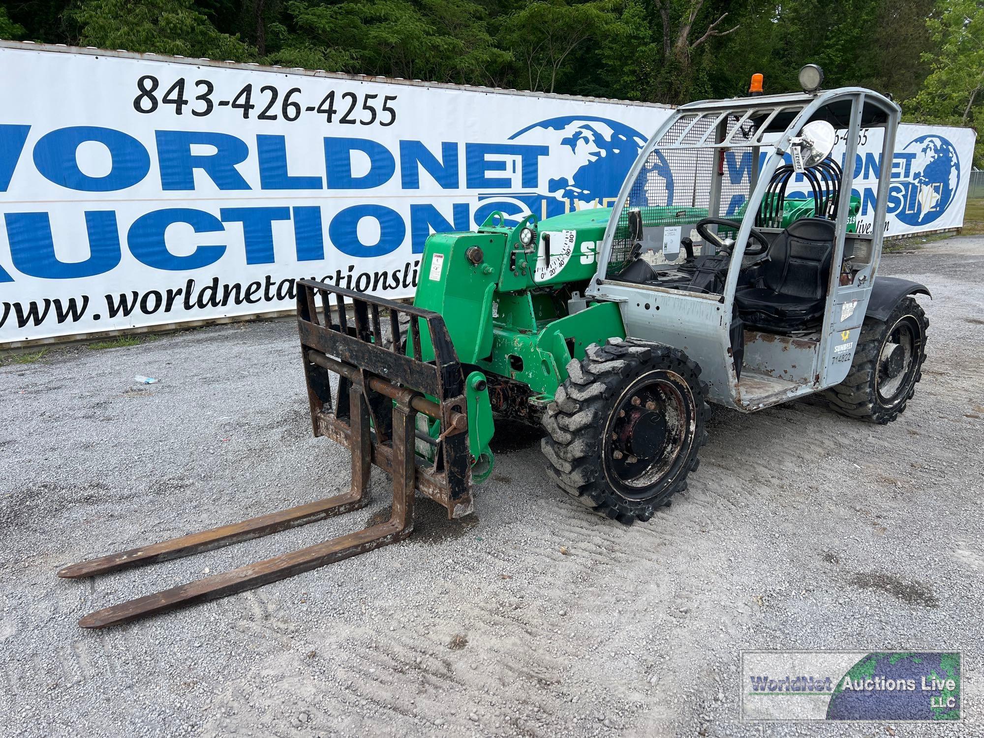 2014 GENIE GTH-5519 TELESCOPIC FORKLIFT SN:GTH551B-2540