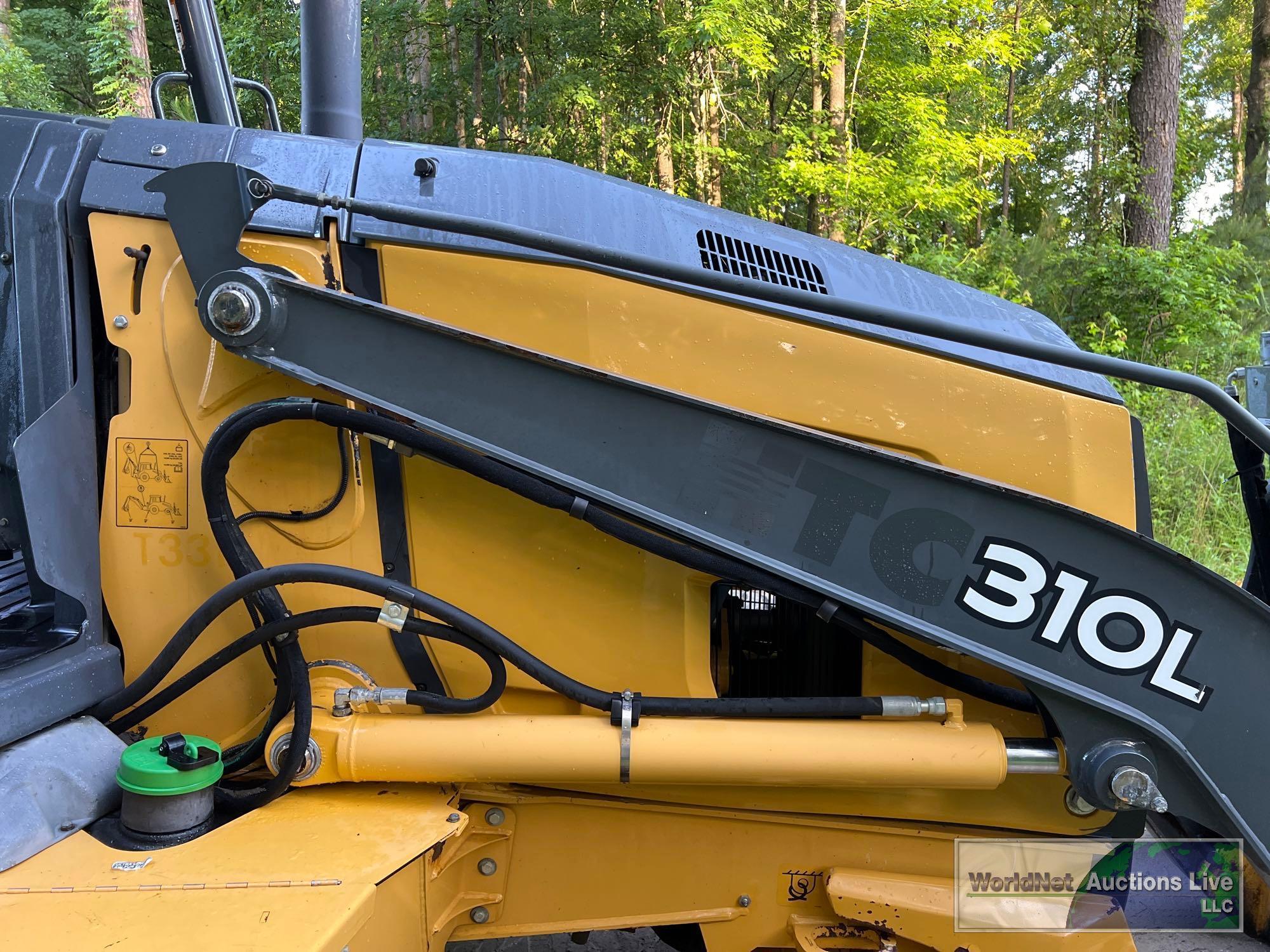 2017 JOHN DEERE 310L BACKHOE LOADER SN-1T0310LXHHF310944