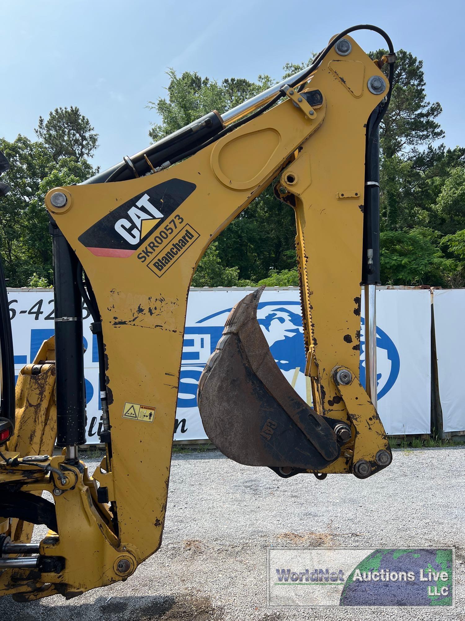 2012 CATERPILLAR 420F BACKHOE LOADER SN-CAT0420FCSKR00573