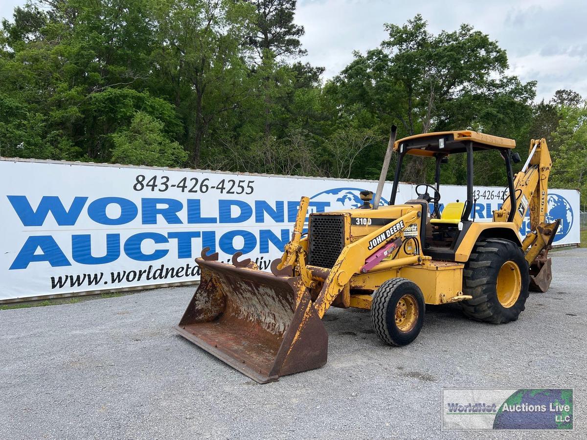 1996 JOHN DEERE 310D BACKHOE LOADER SN-T0310DA822432