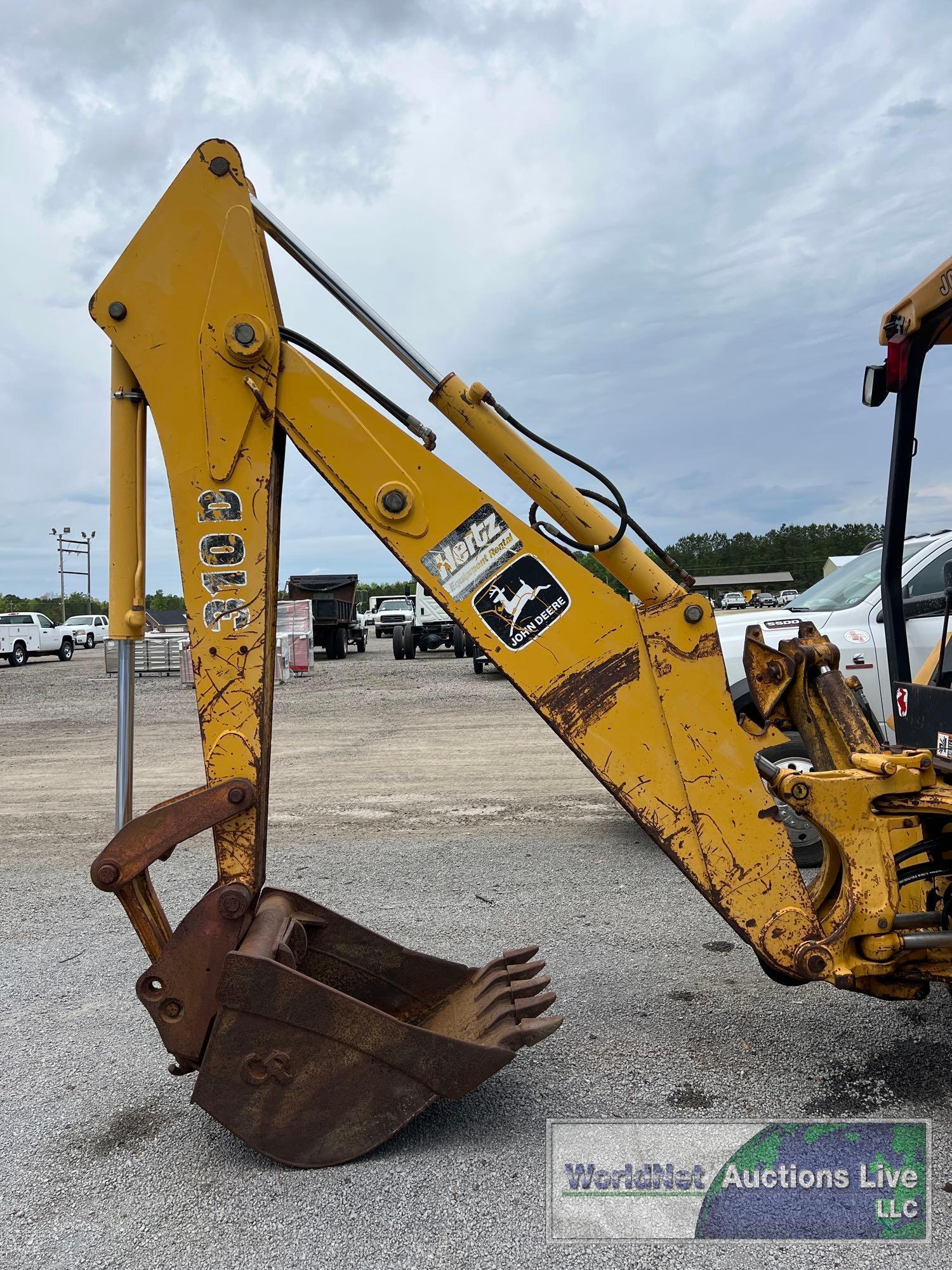 1996 JOHN DEERE 310D BACKHOE LOADER SN-T0310DA822432