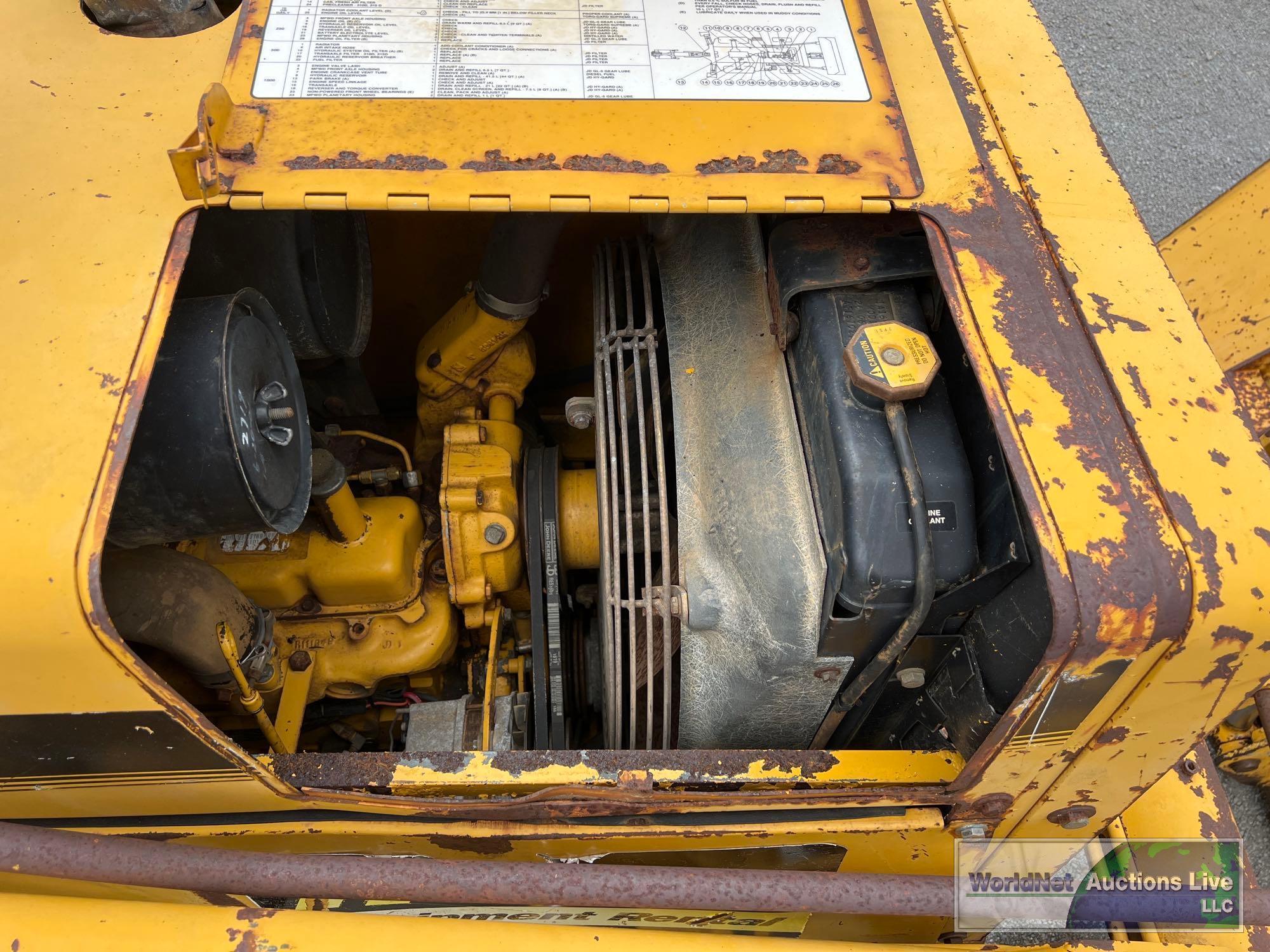 1996 JOHN DEERE 310D BACKHOE LOADER SN-T0310DA822432