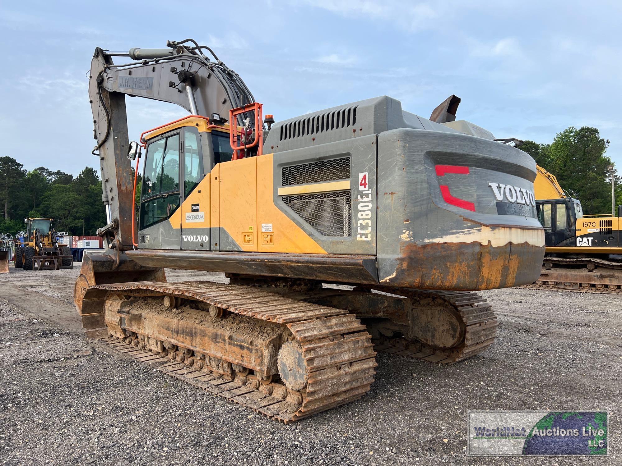 2018 VOLVO EC380EL HYDRAULIC EXCAVATOR SN-VCEC380EC00311231