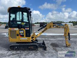 2019 CATERPILLAR 301.8 MINI-EXCAVATOR SN-CAT03018CH8X01276