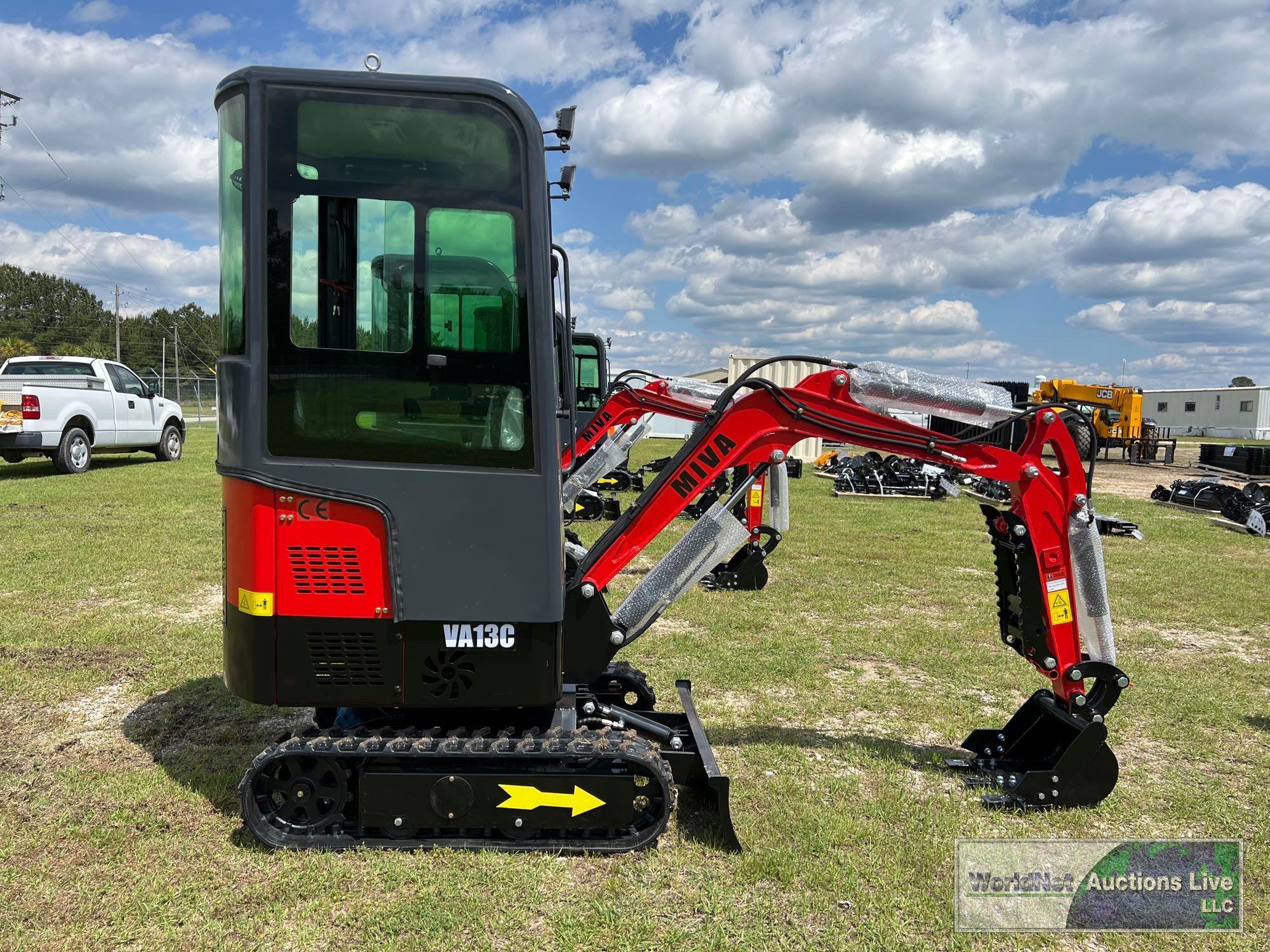 2024 MIVA VA13C MINI-EXCAVATOR SN-VA13C240455