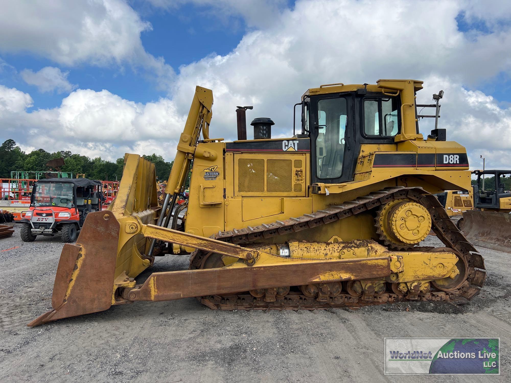 1998 CATERPILLAR D8R CRAWLER DOZER SN-7XM02722