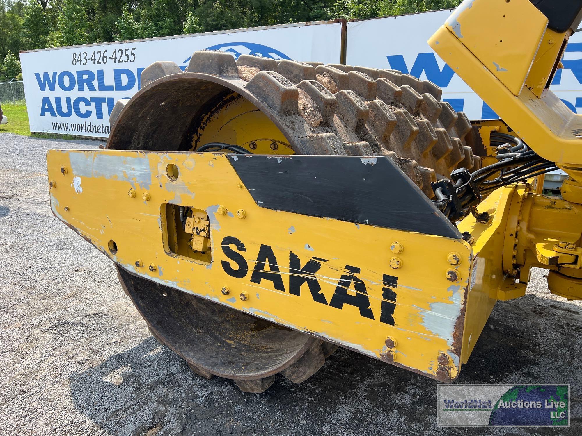 2013 SAKAI SV540 PAD FOOT COMPACTOR SN-3SV5310106