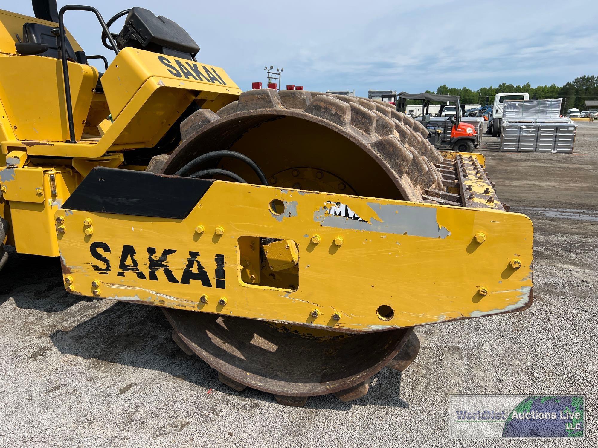 2013 SAKAI SV540 PAD FOOT COMPACTOR SN-3SV5310106