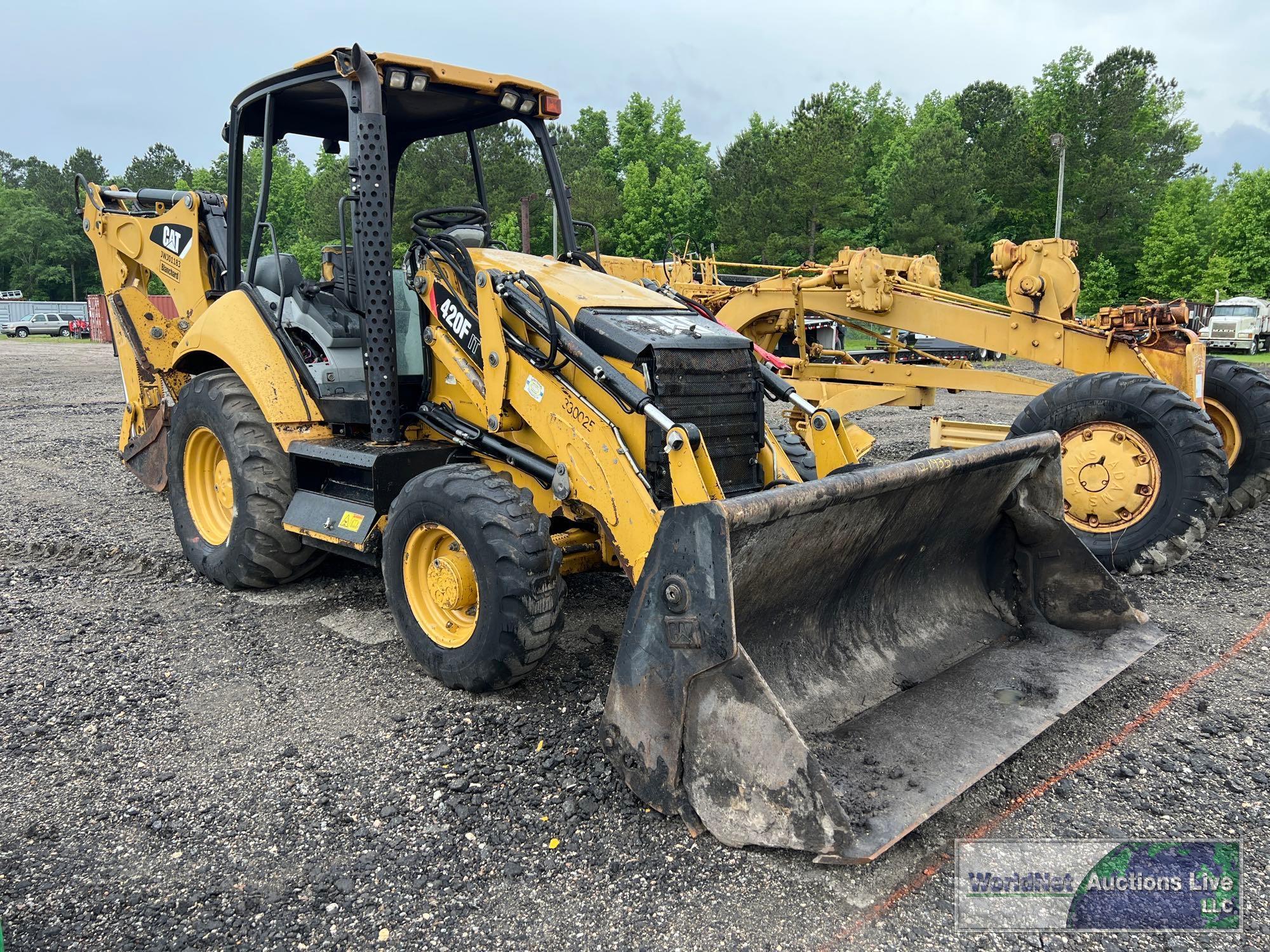 2012 CATERPILLAR 420FIT BACKHOE LOADER SN-CAT0420FTJWJ01183