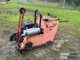 USED DIAMOND WALK BEHIND CONCRETE SAW SN-1269113