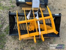 SET OF NEW/UNUSED MIVA MINI-EXCAVATOR ATTACHMENTS