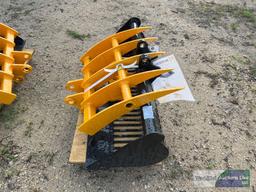 SET OF NEW/UNUSED MIVA MINI-EXCAVATOR ATTACHMENTS