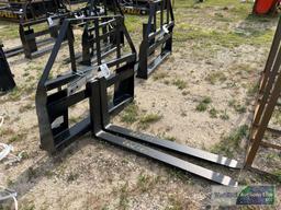 NEW/UNUSED AGT-INDUSTRIAL SAll100 SKID STEER PALLET FORKS ATTACHMENT