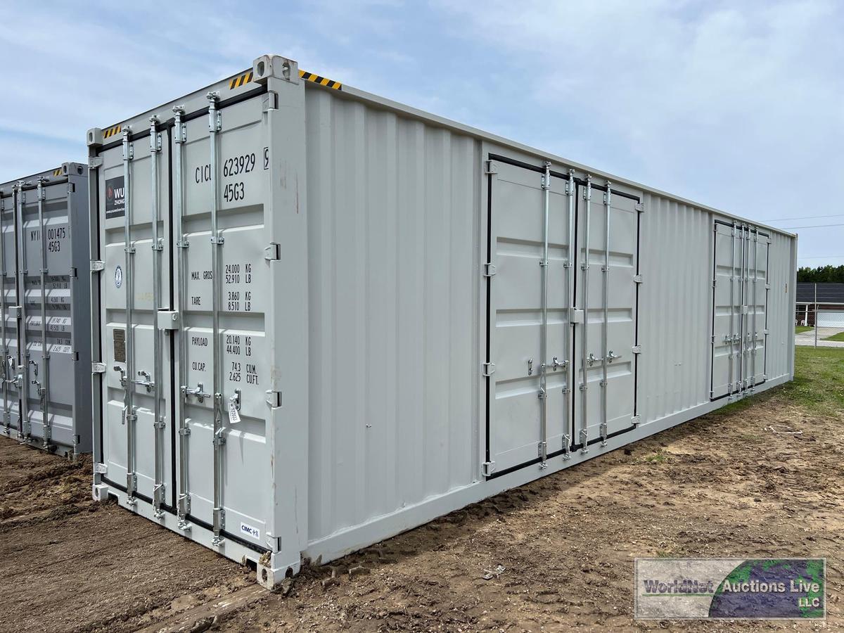 2024 CIMC HIGH CUBE 40' MULTI-DOOR SHIPPING CONTAINER SN-TCSE24S05642