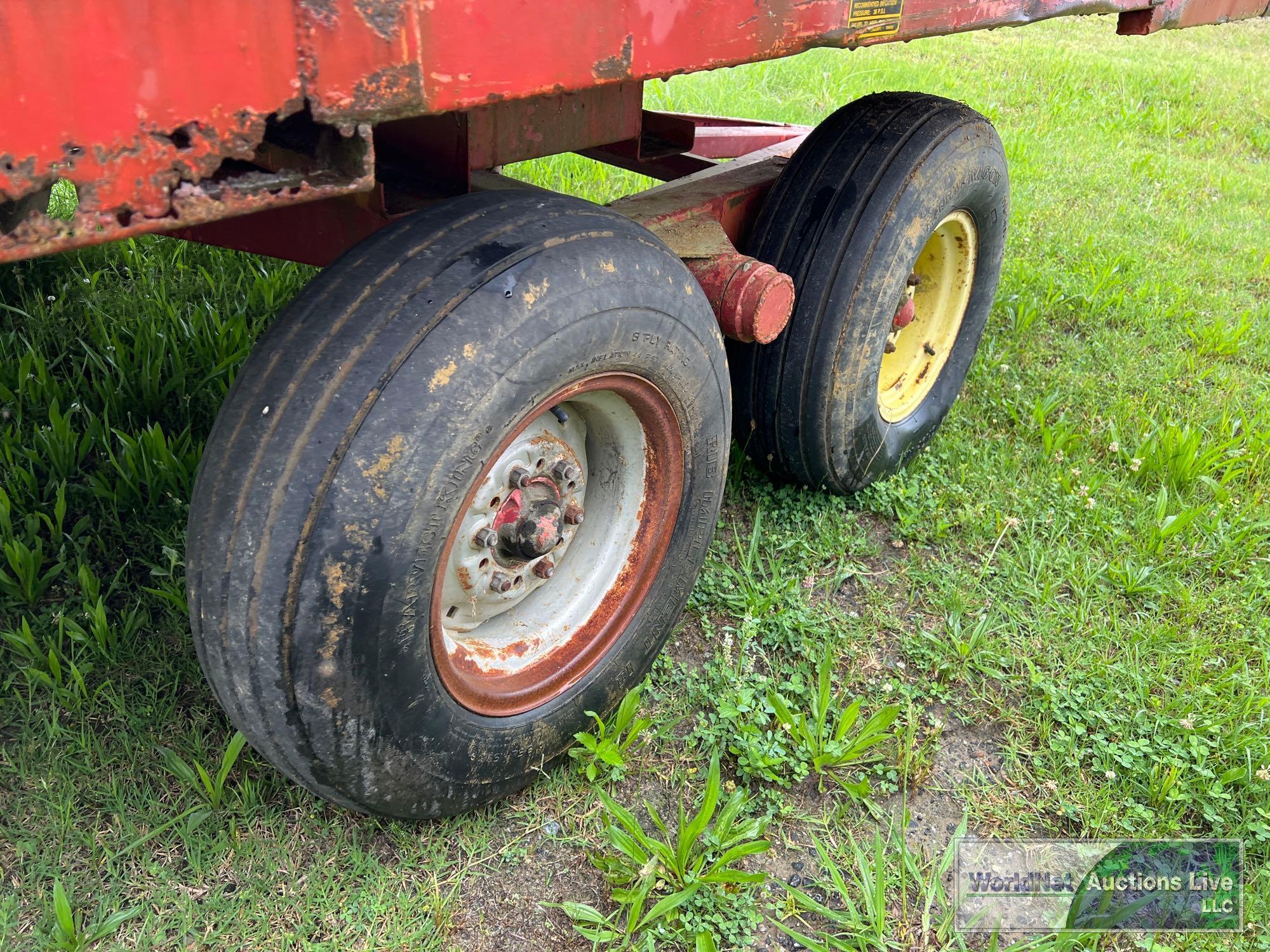 LONG 40'x8' COTTON TRAILER/CART