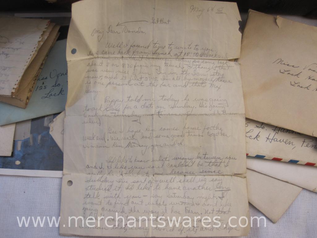 WWII Era Letters from Hubert M Schreiner