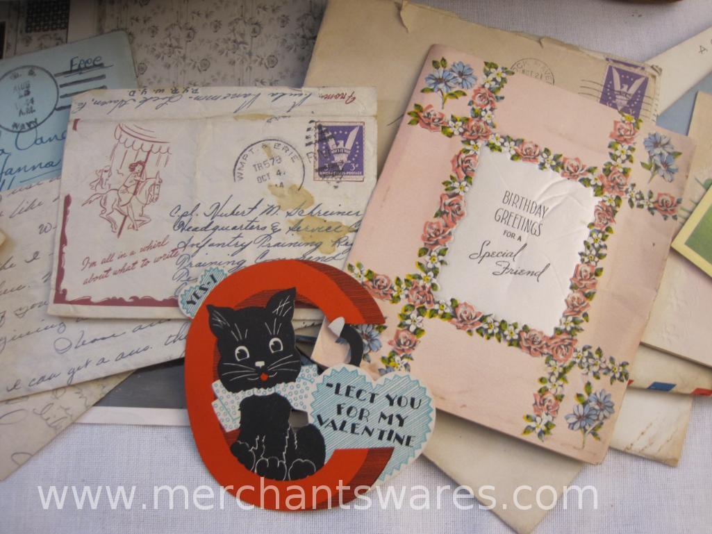 WWII Era Letters from Hubert M Schreiner