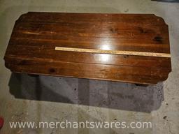 Solid Pine Coffee Table, approx. 48" Long