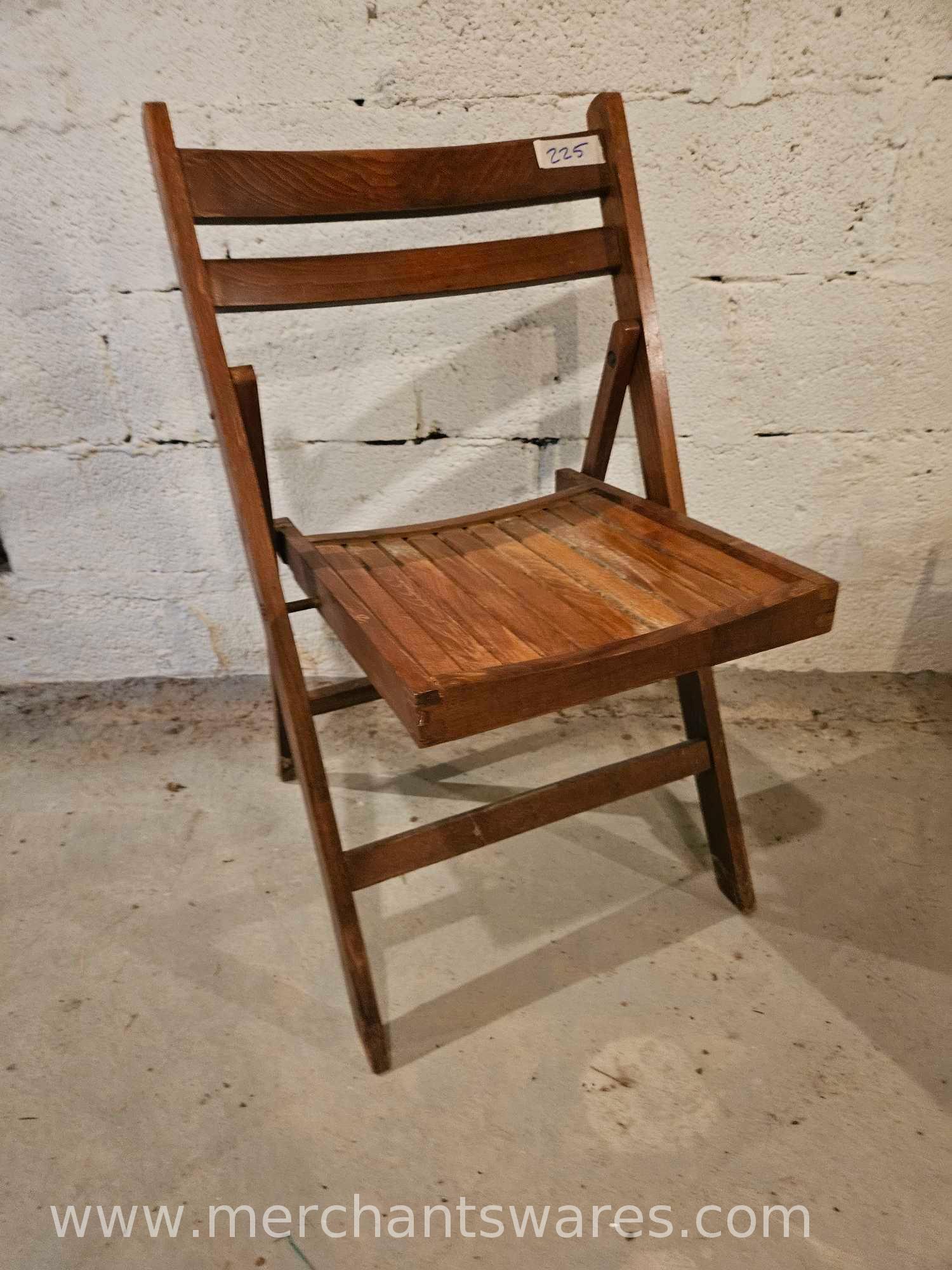 Wooden Folding Chair