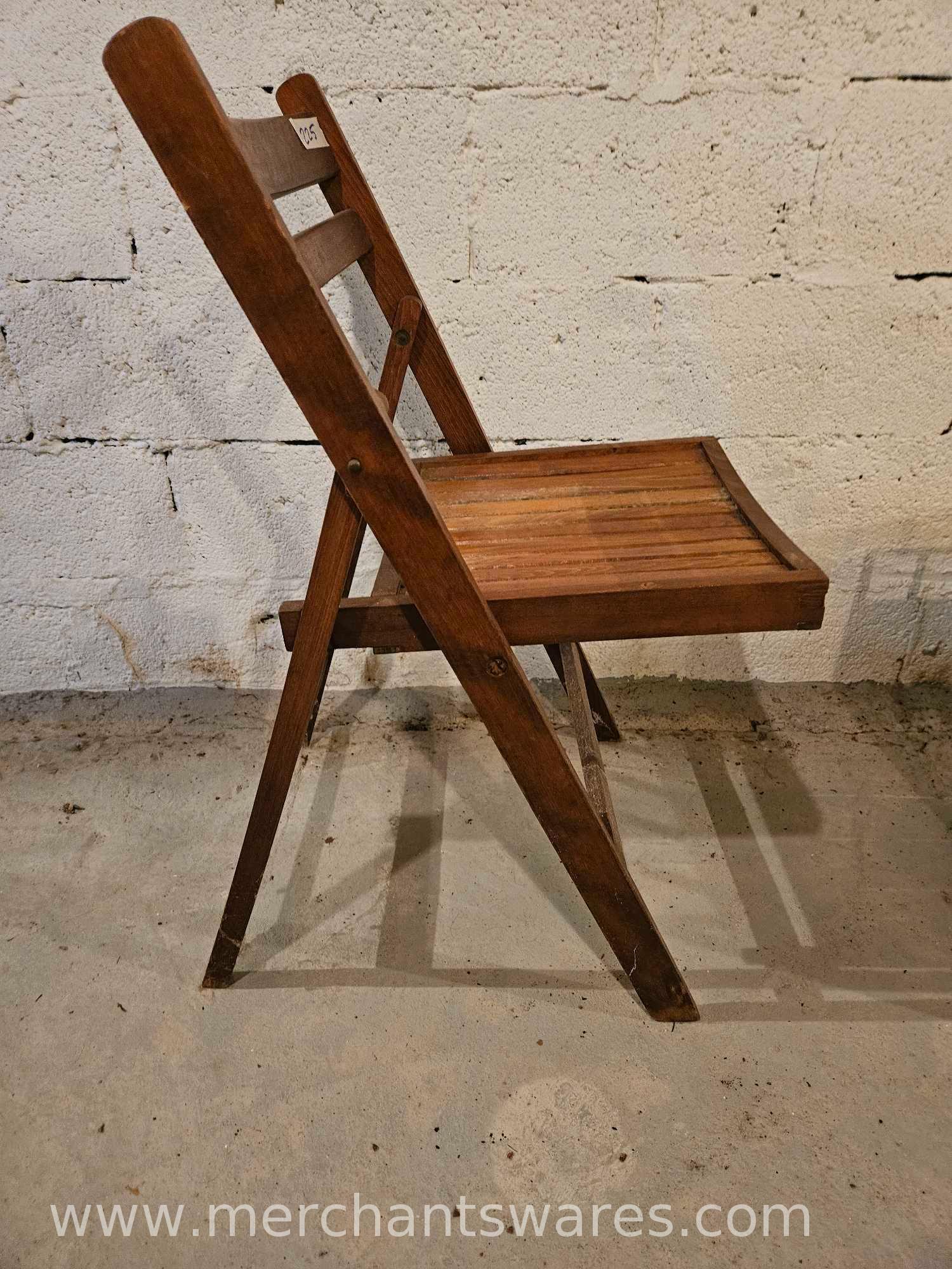 Wooden Folding Chair