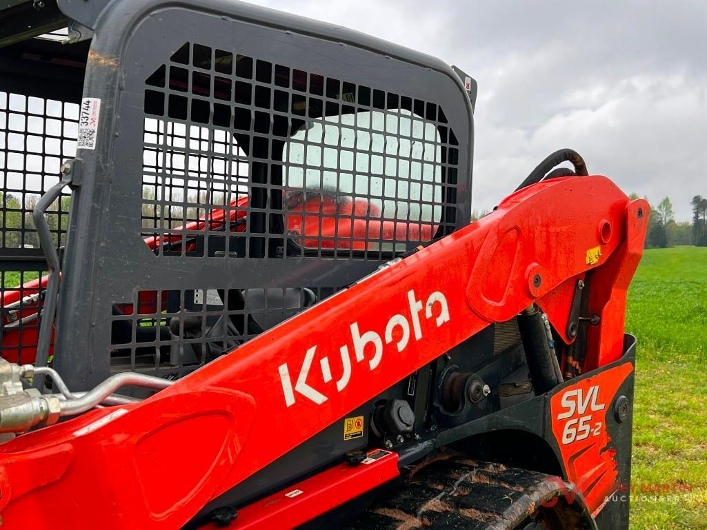 2022 KUBOTA SVL 65-2 MULTI TERRAIN LOADER