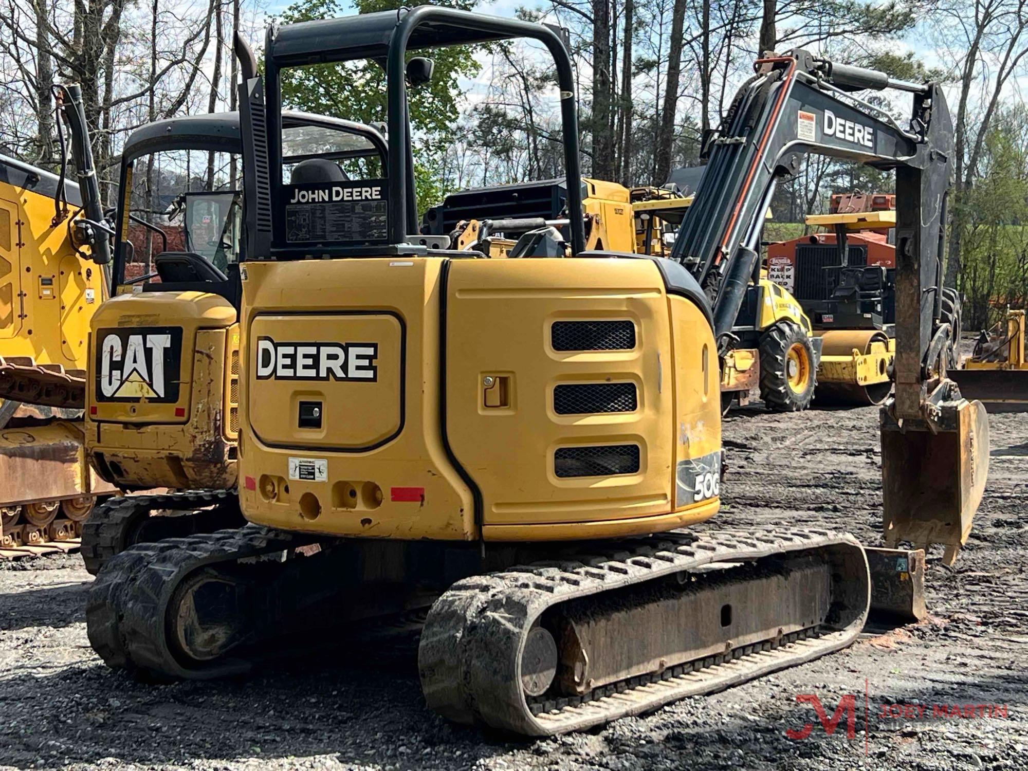 DEERE 50G HYDRAULIC MINI EXCAVATOR