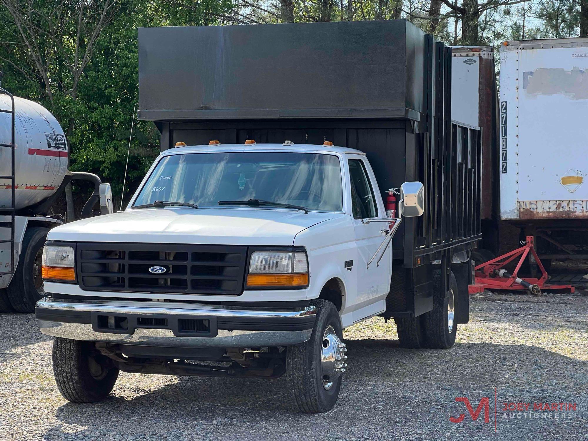 1997 FORD F-SUPER DUTY S/A DUMP TRUCK