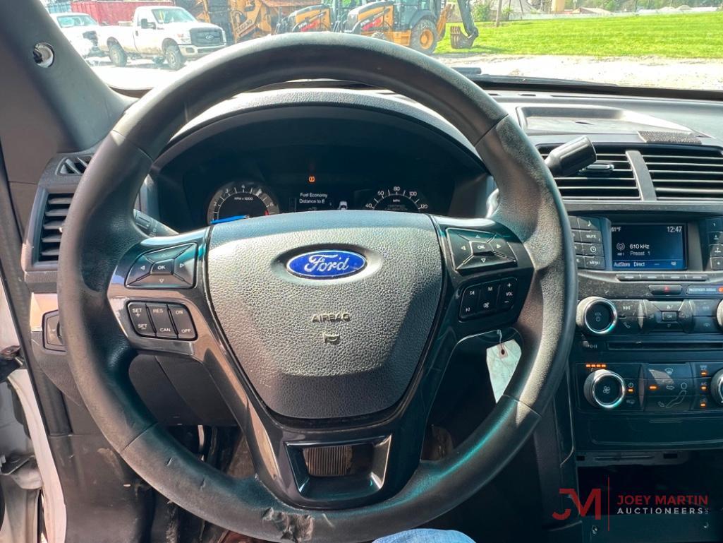 2016 FORD EXPLORER POLICE INTERCEPTOR