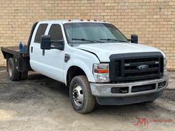 2008 F-350 XL SUPER DUTY FLAT BED TRUCK