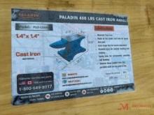 NEW PALADIN 400LB CAST IRON ANVIL