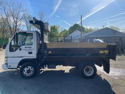 (SEE VIDEO) 2006 Isuzu NPR HD 6 Wheel Dump Truck w/ Auto Transmission, 10' Stanley Dump Body, 4