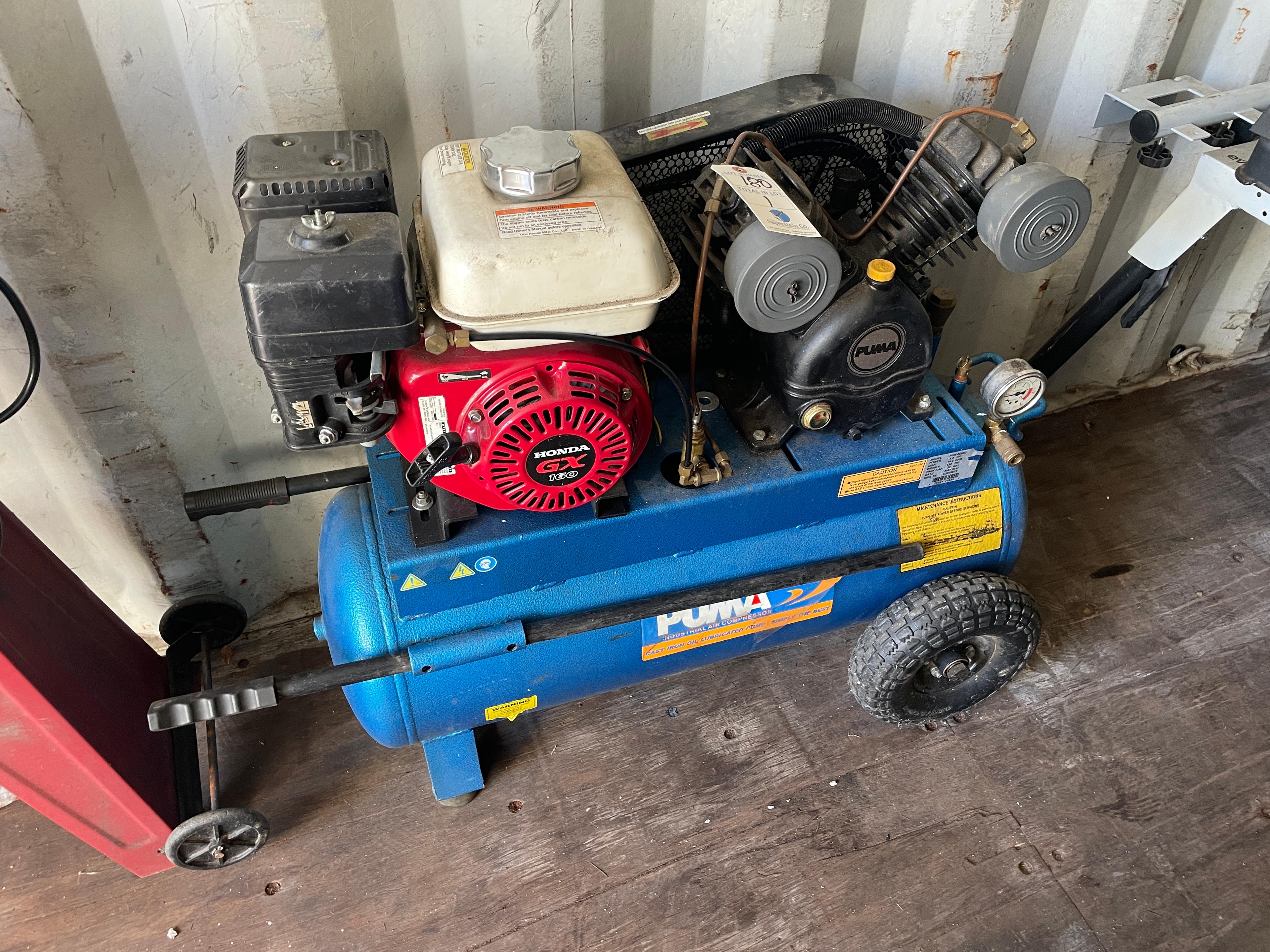 Puma Gas Powered Portable Air Compressor