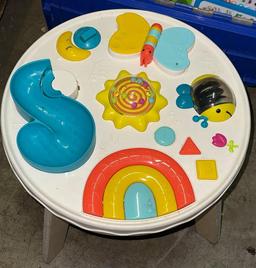 Baby/ Toddler Toy Lot- Activity Table, Books, Learning Toys and more