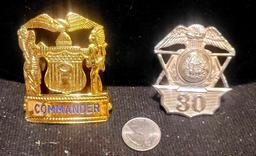 Vintage Police Badge lot