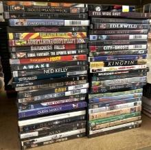 Big Lot of 50 +/- Dvd's