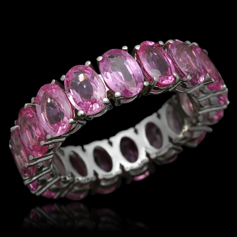 14K Gold 10.25ct Pink Sapphire Ring