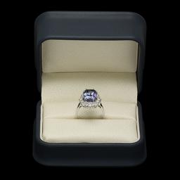 14K Gold 4.00ct Tanzanite 0.90ct Diamond Ring